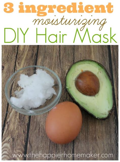 How to Make a DIY Moisturizing Hair Mask (With An .